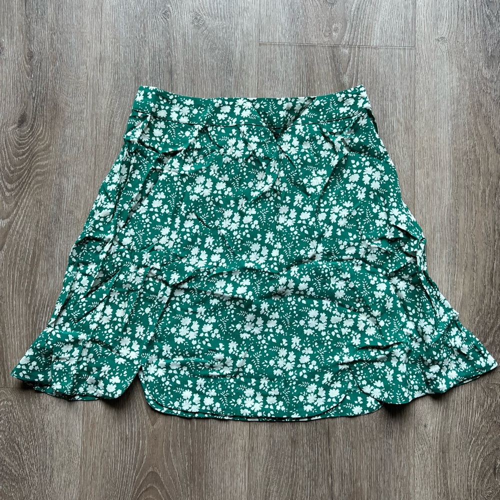 For Love & Lemons Zamira Floral Mini Skirt